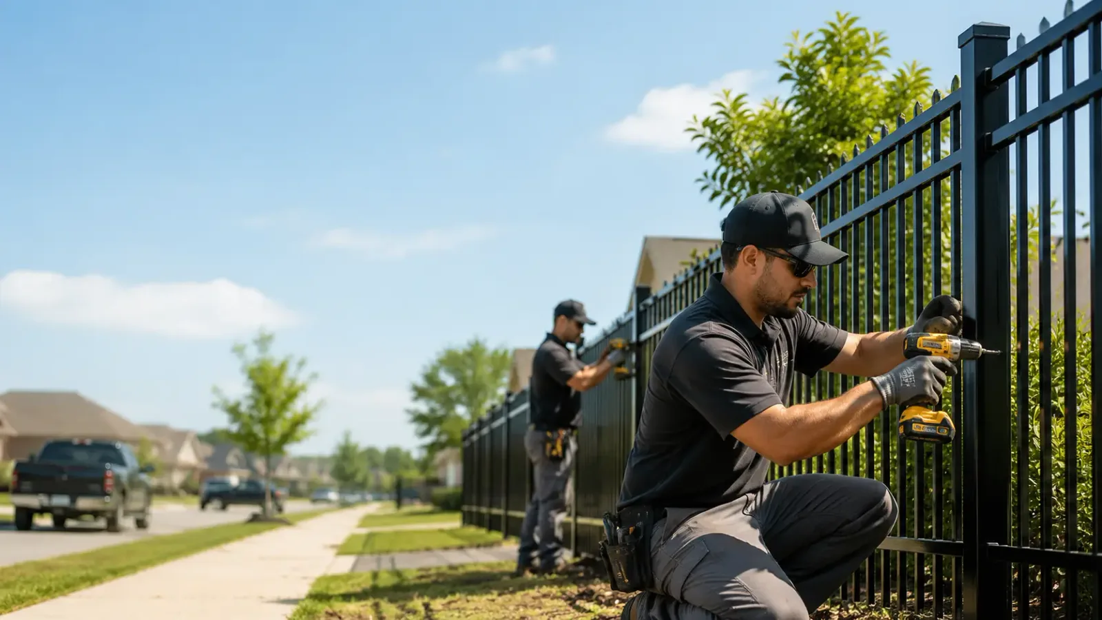 Metal Fence Installation in Hickman, KY